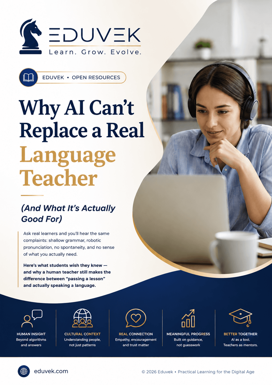Why AI Can't Replace a Real Language Teacher (And What It's Actually Good For)